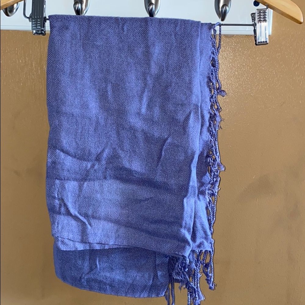 Lavender purple pashmina